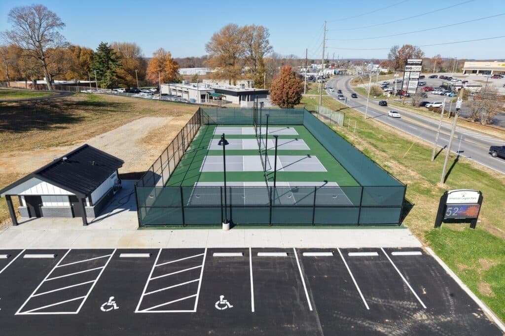 American Legion Park pickleball courts