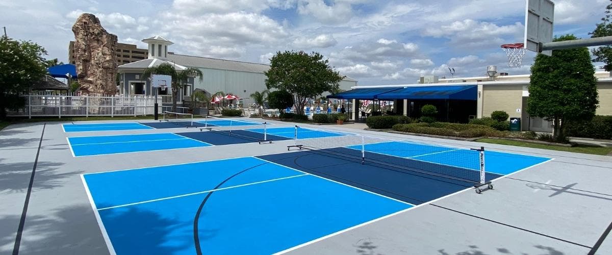 Ochsner Fitness Center Elmwood pickleball courts