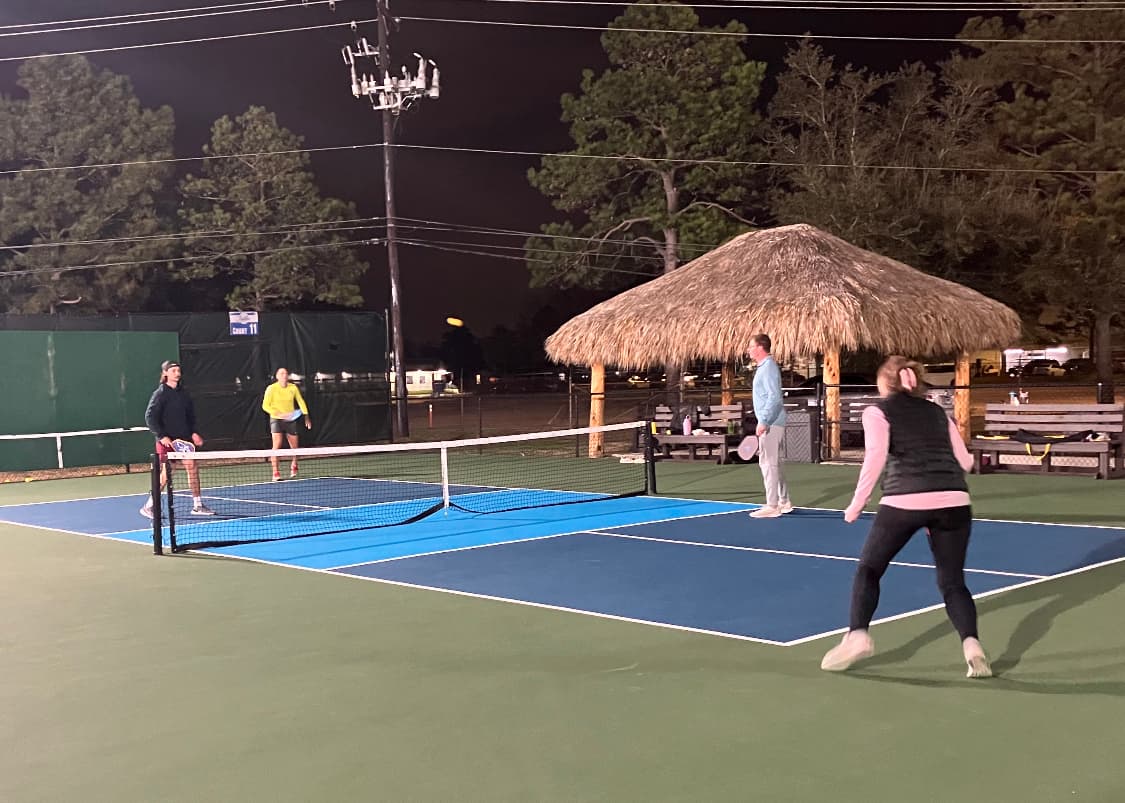 Bay Area Racquet Club pickleball courts