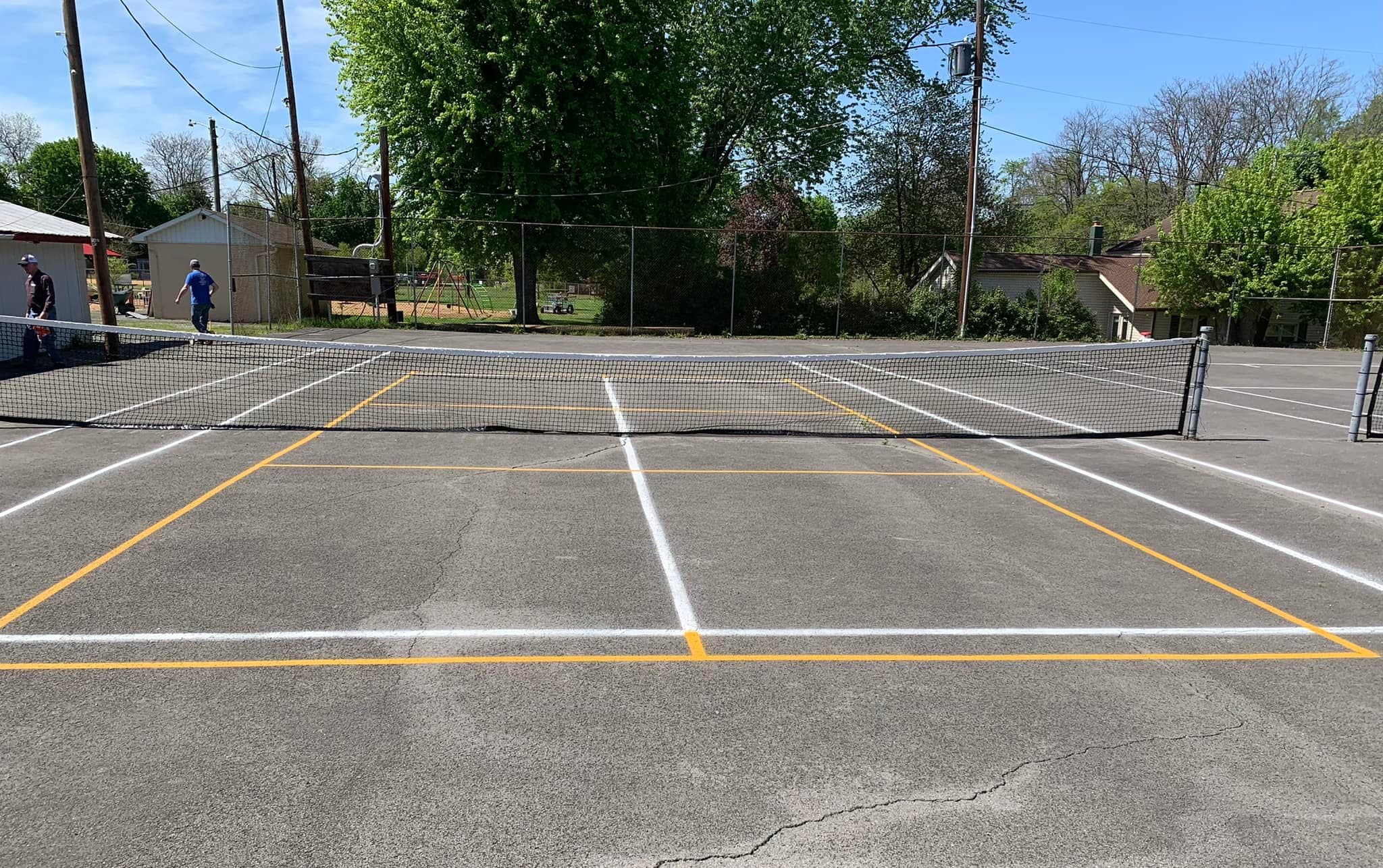 Veterans Memorial Park pickleball courts