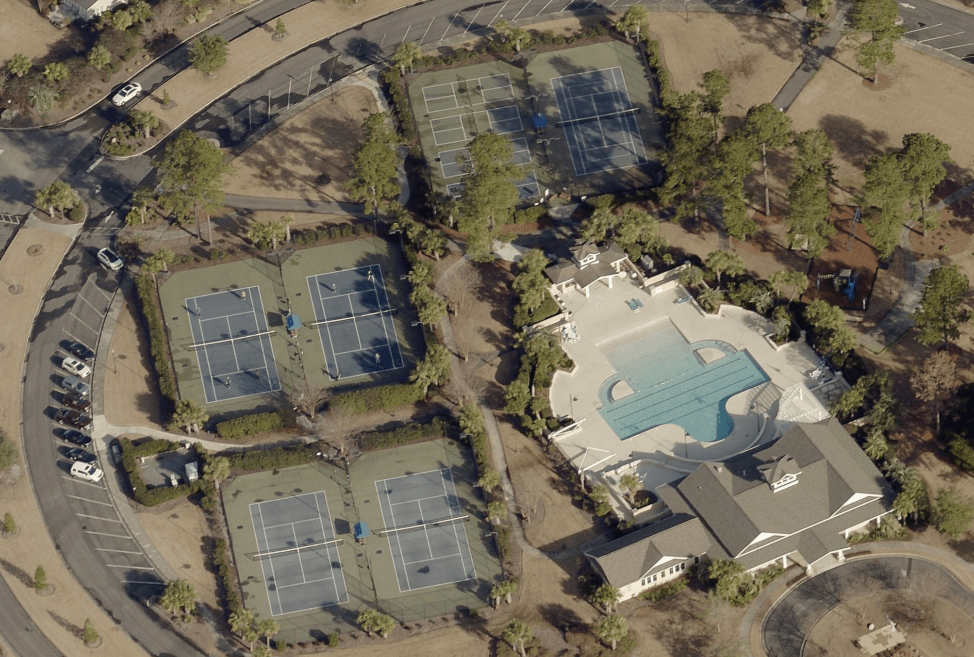 Waterford of the Carolinas pickleball courts