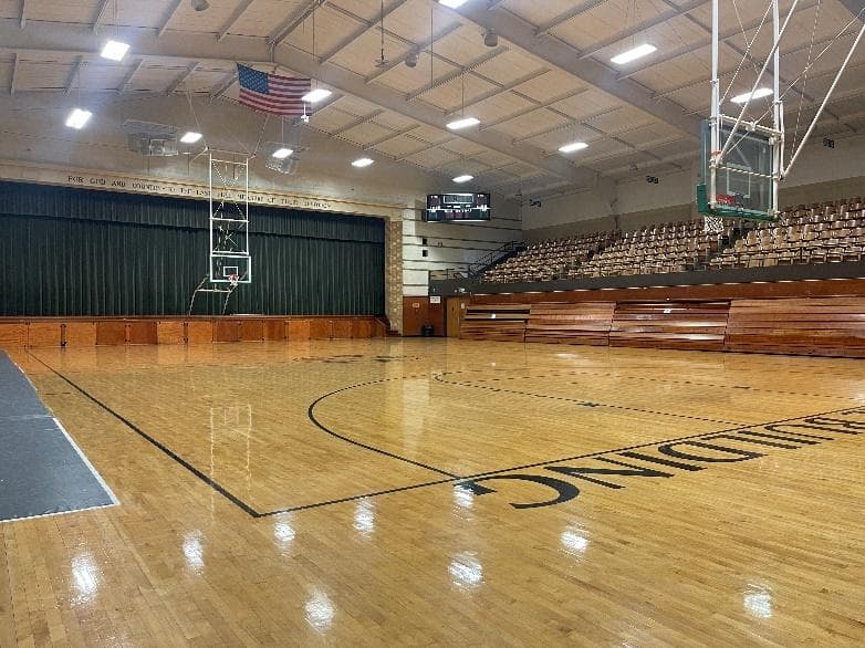 Fayette County Soldiers and Sailors Memorial Building pickleball courts