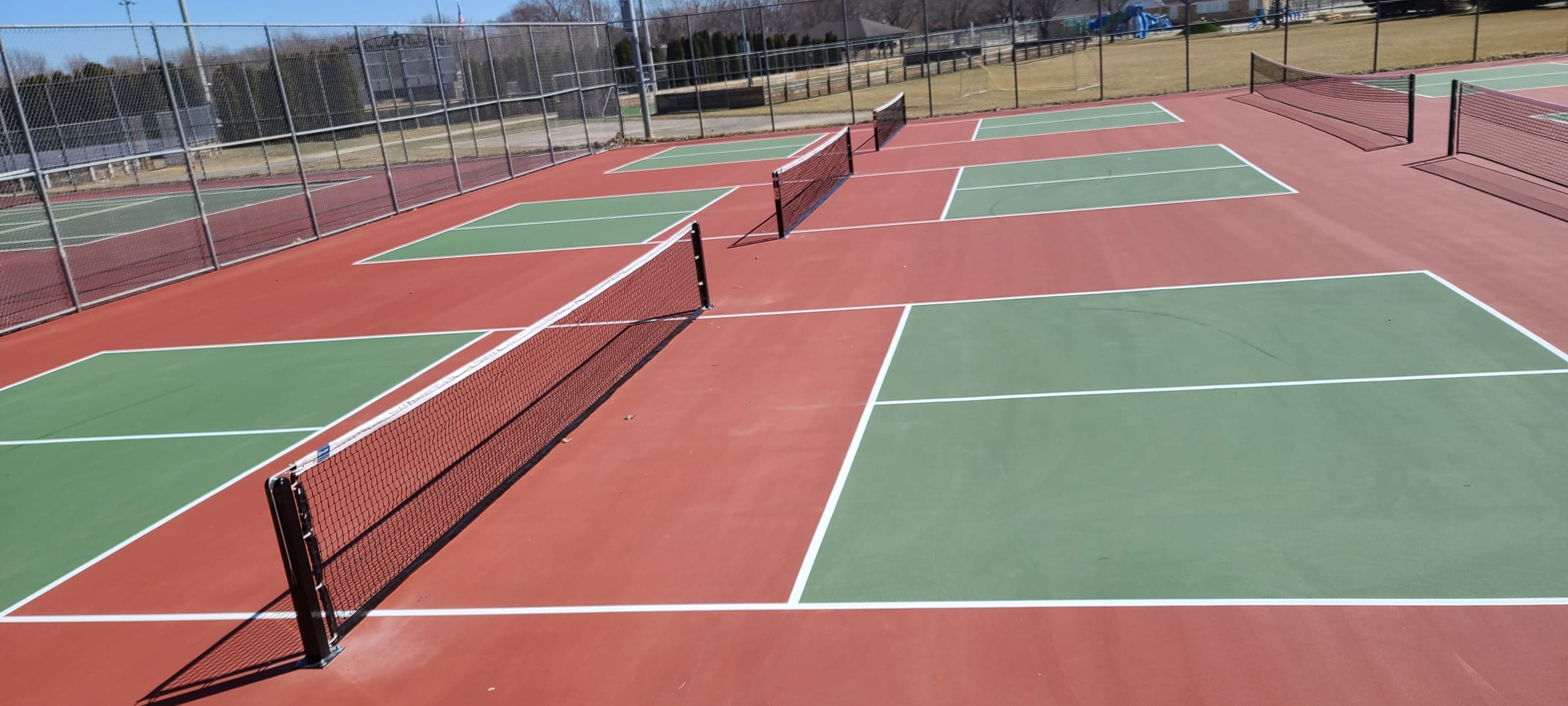 Veterans Memorial Park pickleball courts