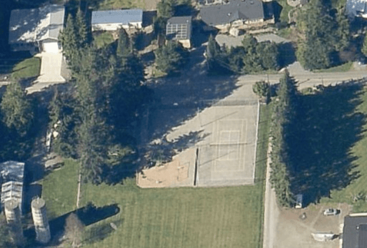 Samish Island Park pickleball courts