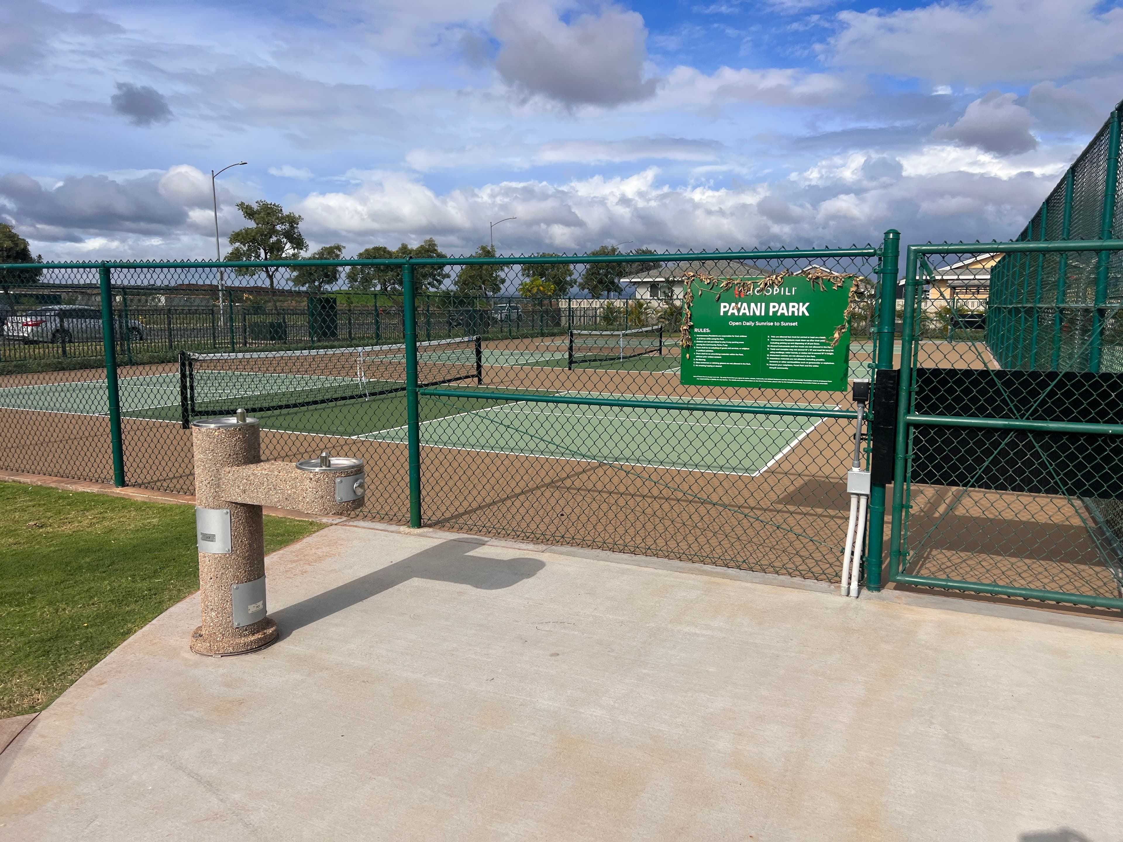 PA’ANI PARK pickleball courts