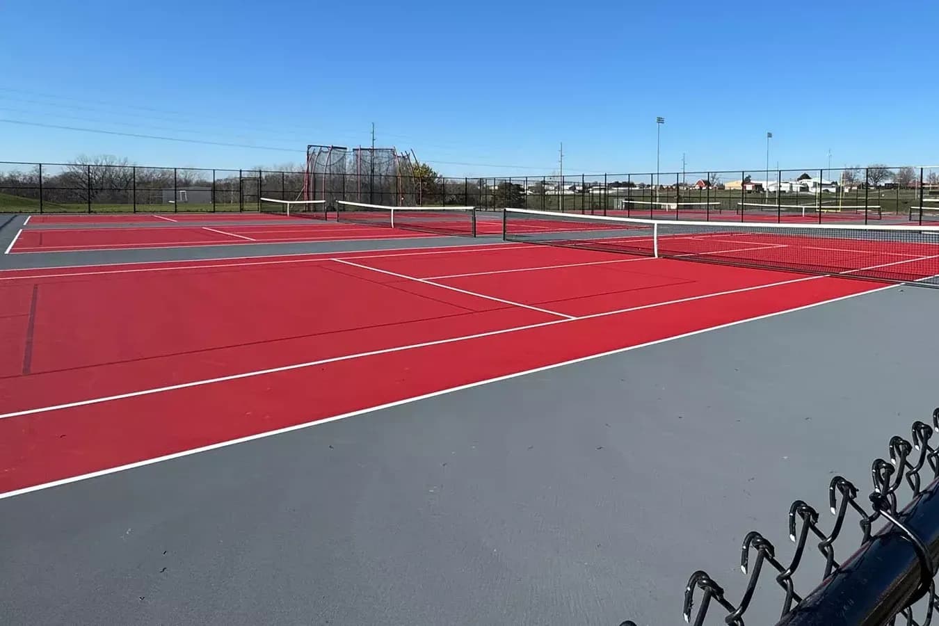Central College Tennis Courts pickleball courts