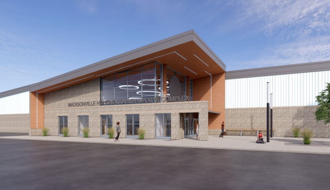 Madisonville-Hopkins County Sportsplex pickleball courts