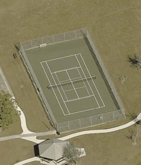 Mckibben Park pickleball courts