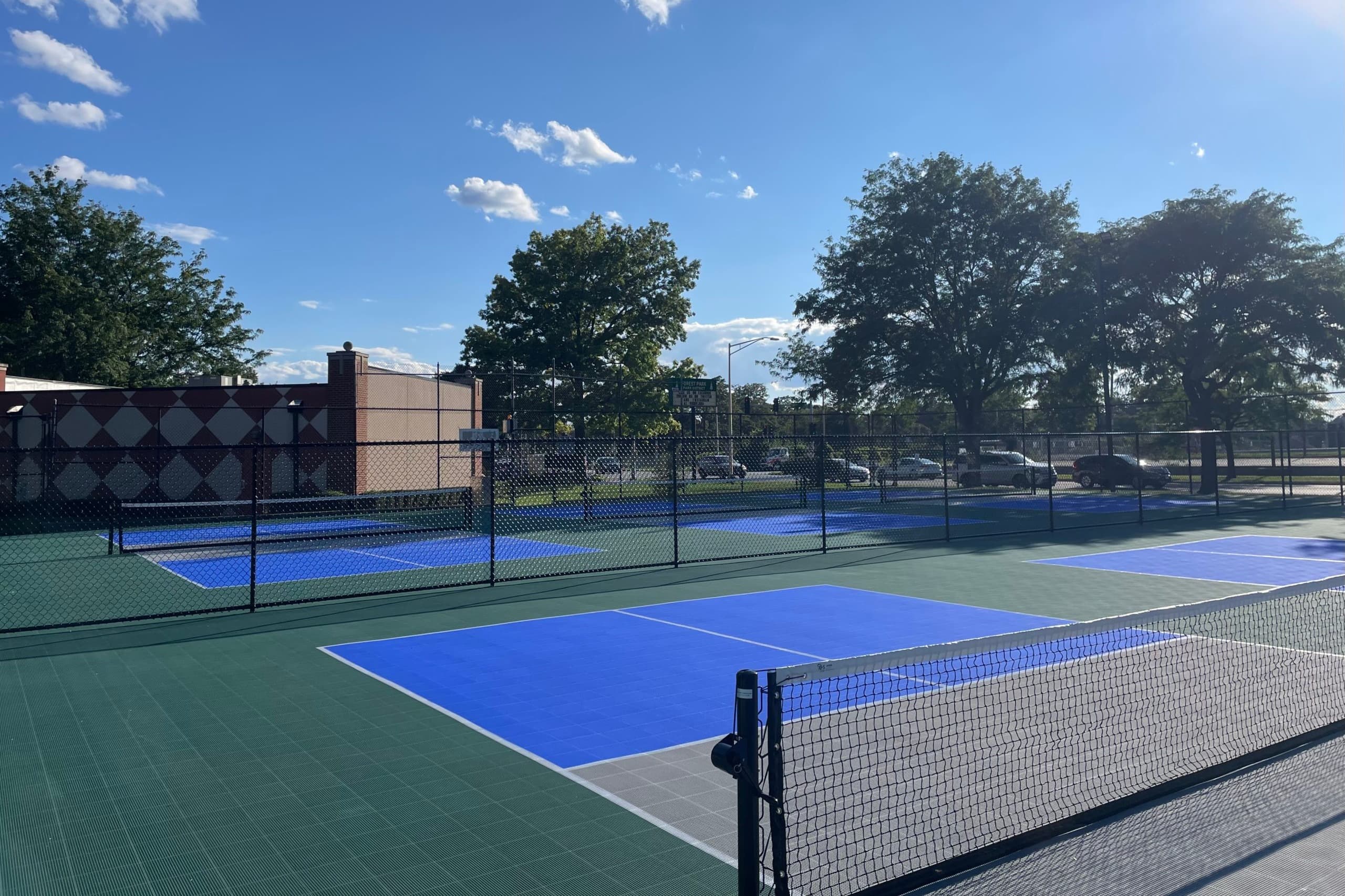 Harrison Court pickleball courts