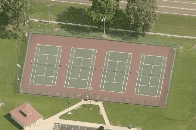 Latimer Lakes Park pickleball courts