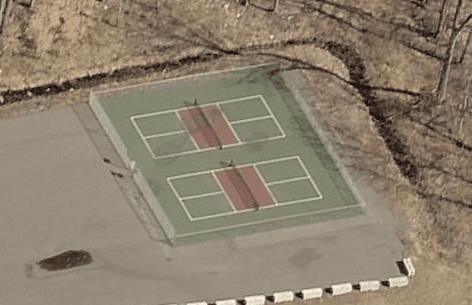 Schuyler Falls Town Hall pickleball courts
