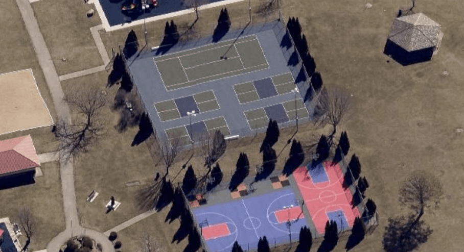 Ahrens Park pickleball courts