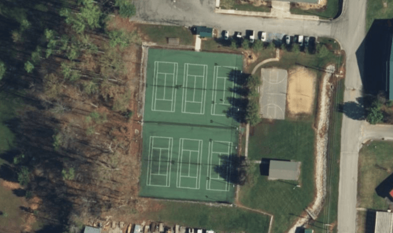 Cookeville Community Center pickleball courts