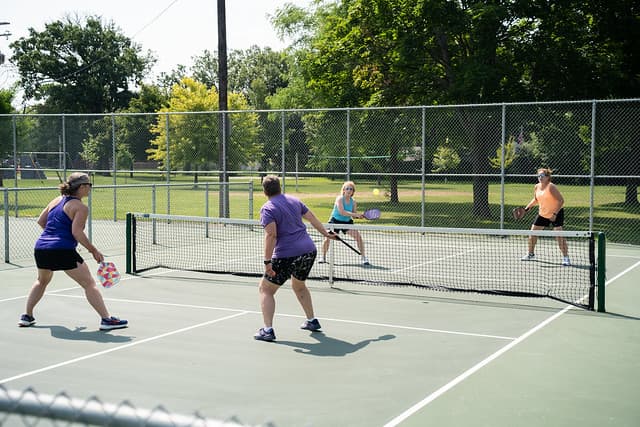 Legion Park pickleball courts