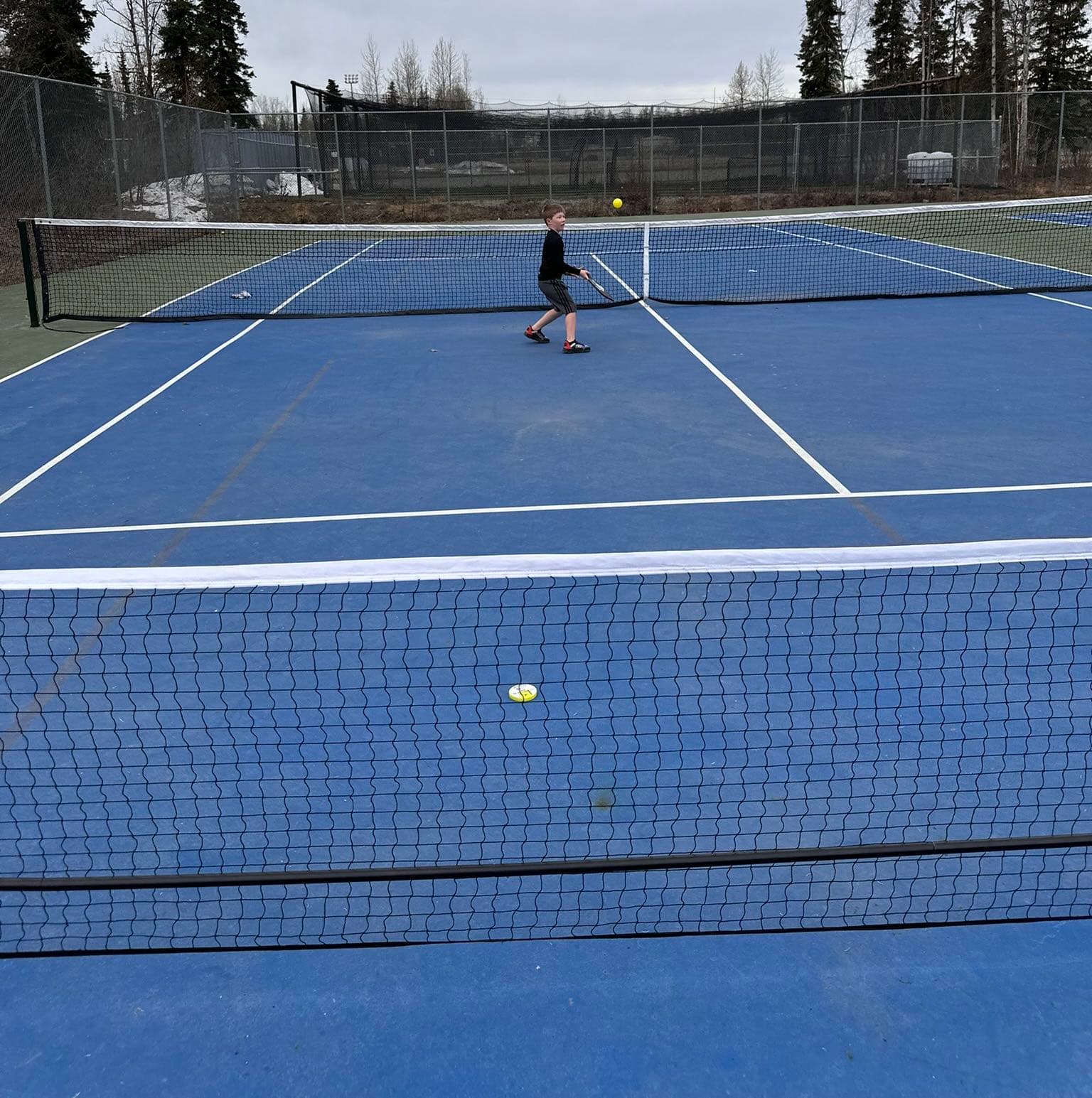 Lions Club Eagle River pickleball courts