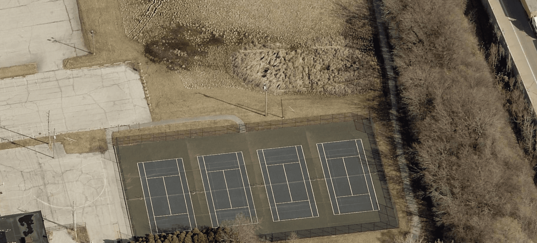Krannert Park pickleball courts