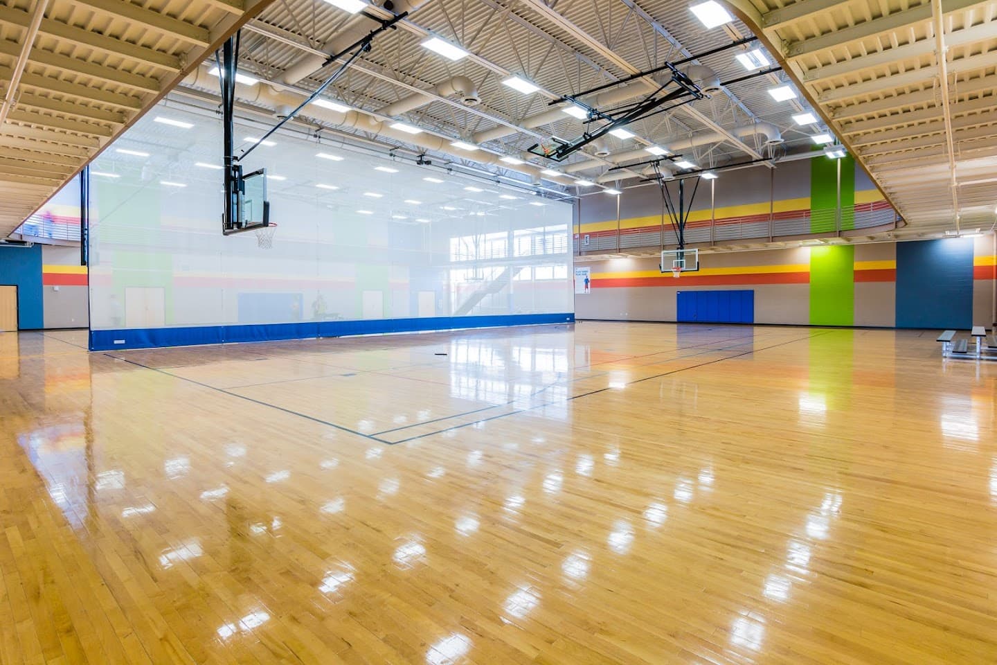 Delaware Community Center YMCA pickleball courts