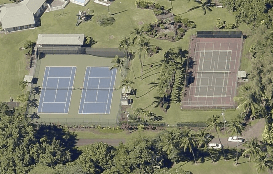 Hilo Yacht Club pickleball courts