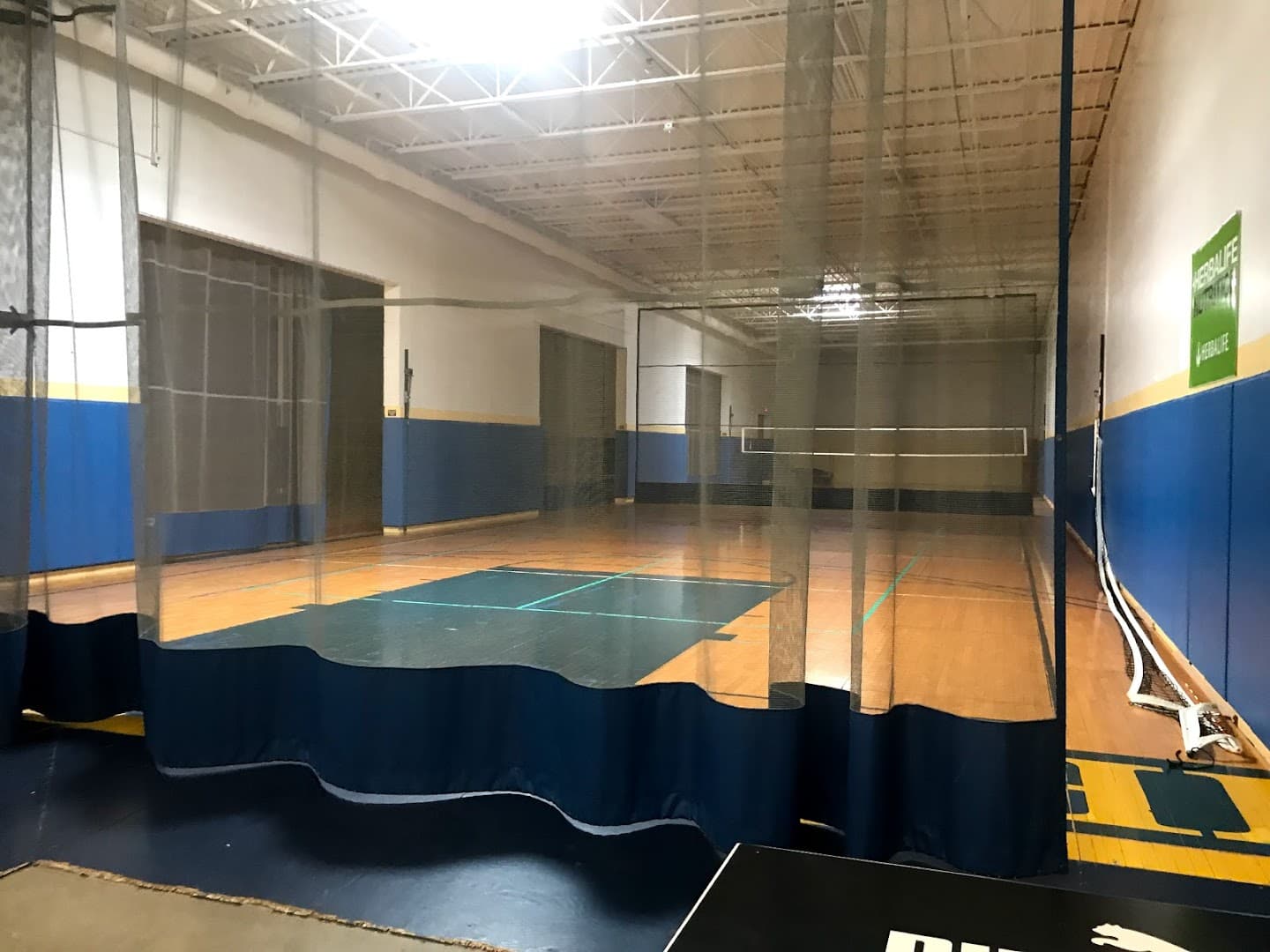 Champions Hall pickleball courts