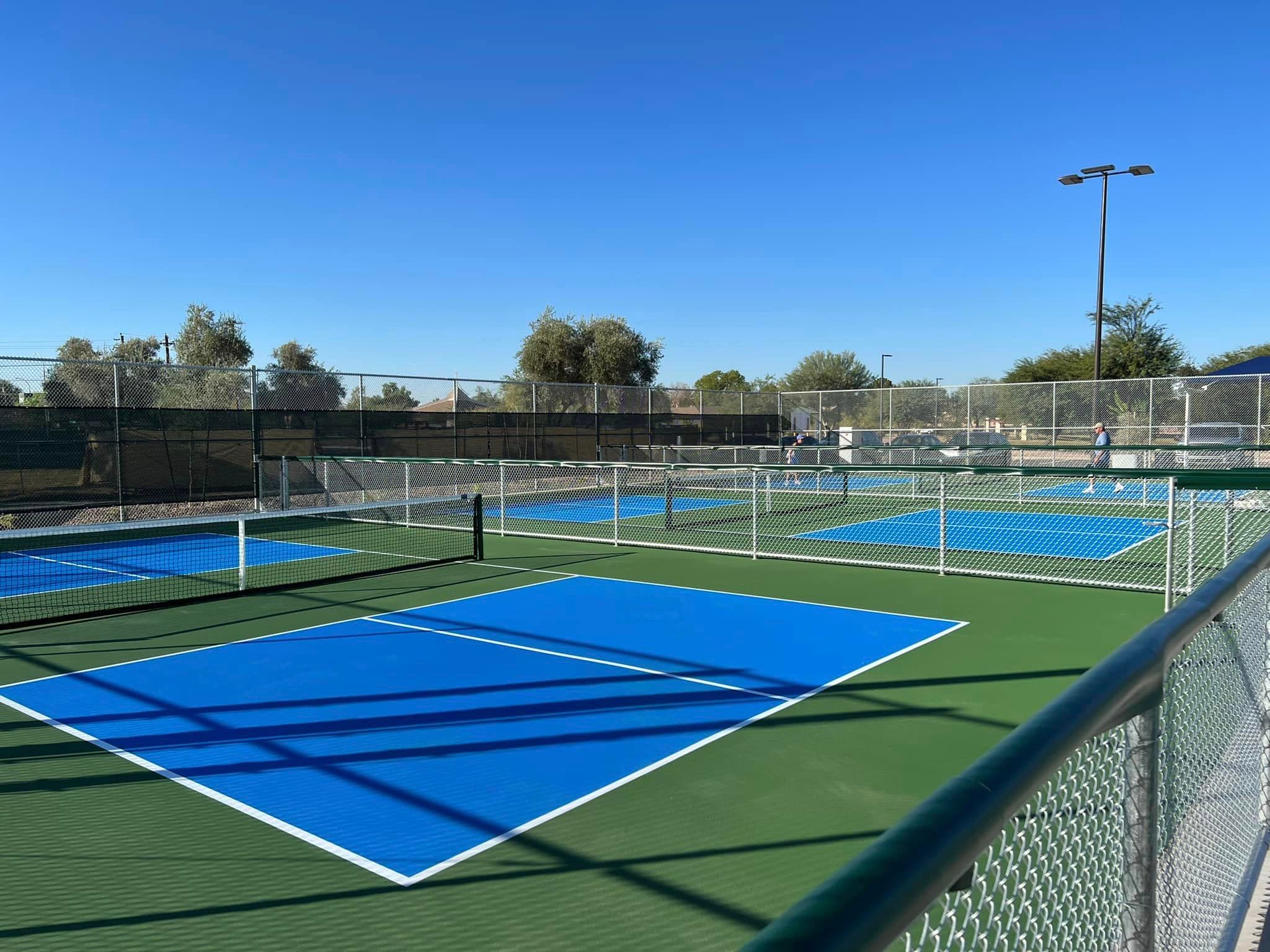 Arrowhead Meadows Park pickleball courts