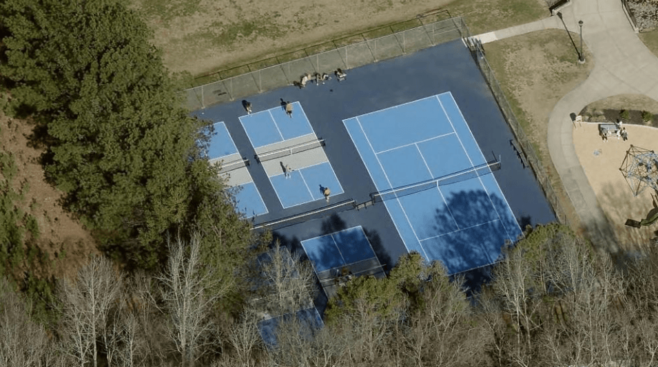 Stallings Municipal Park pickleball courts
