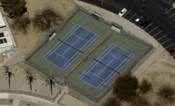 Tucson Estates pickleball courts