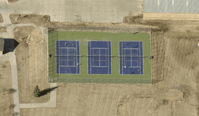 Campbell Recreation Area pickleball courts