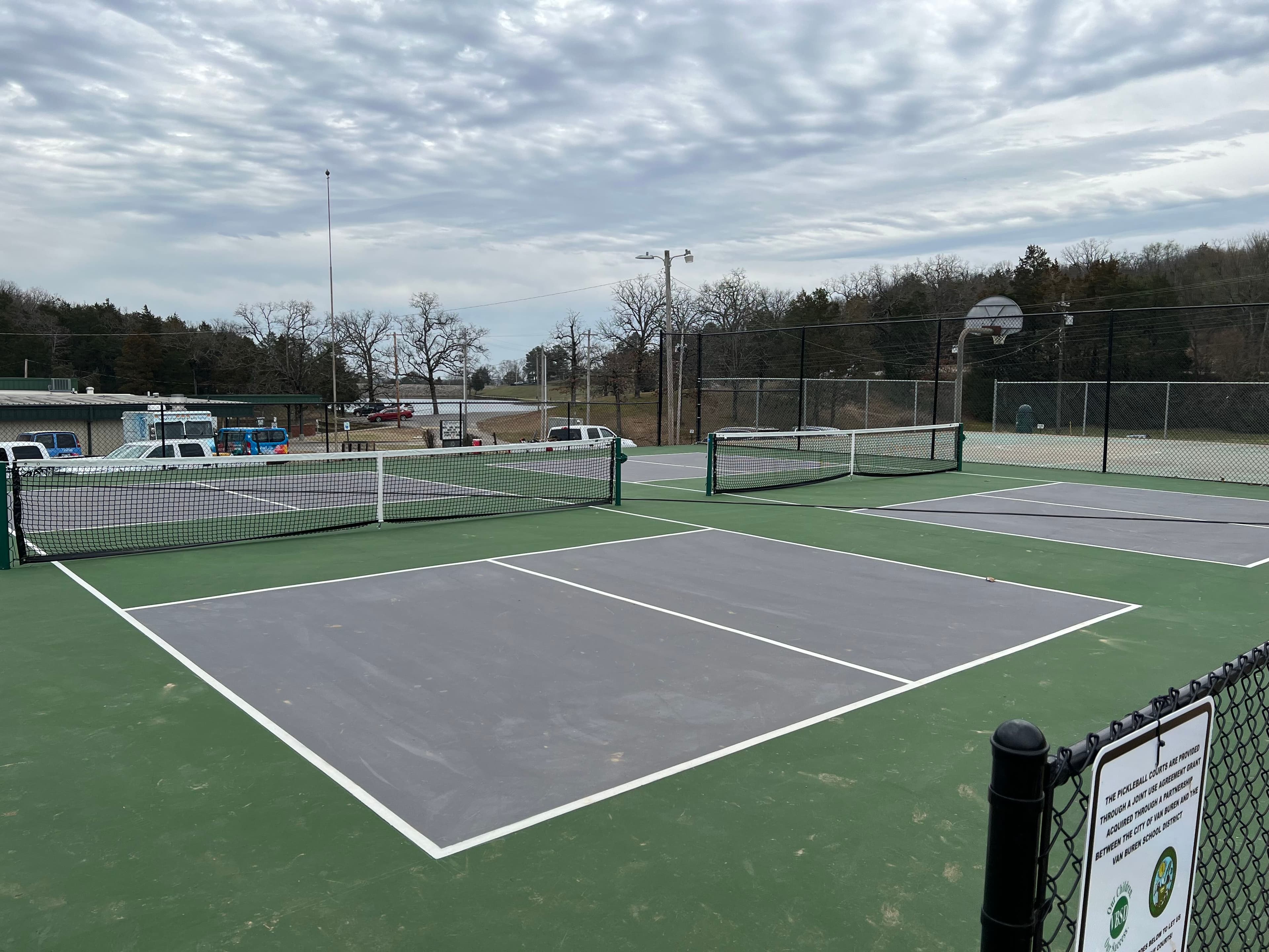 City Park Van Buren pickleball courts