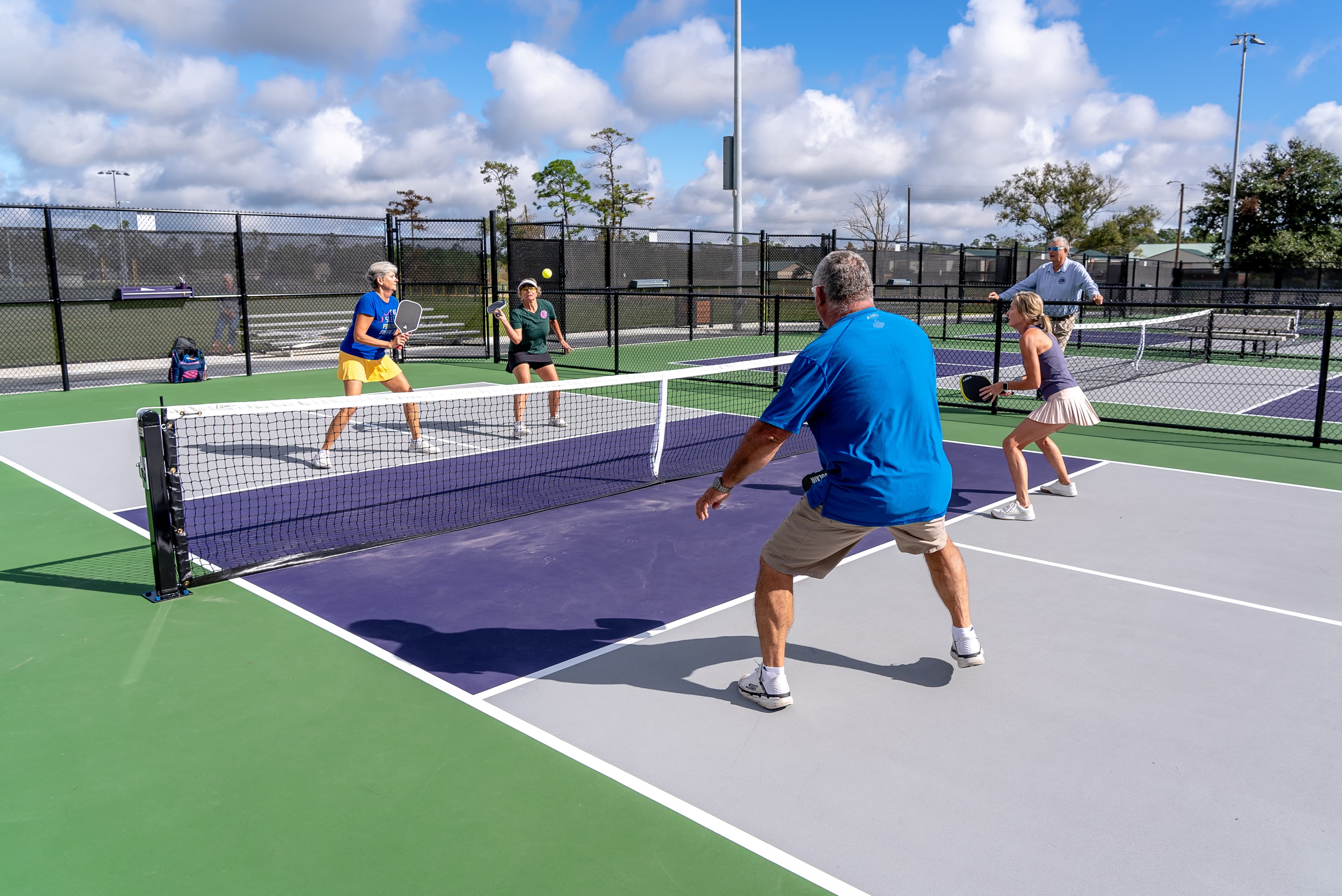 Moss Bluff Recreation pickleball courts