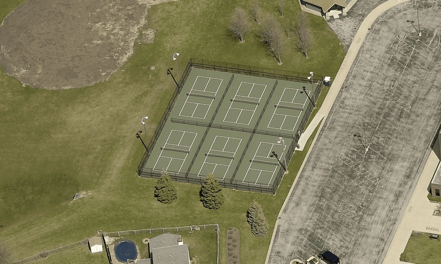 Champions Park/Mary Drew Elementary School pickleball courts