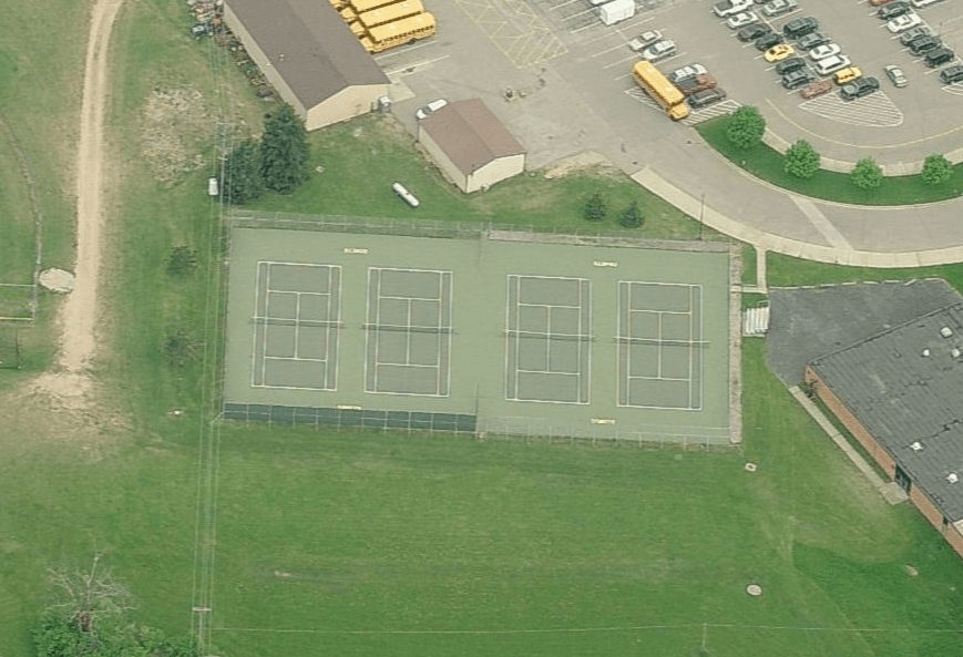 Coloma High School - Tennis Courts pickleball courts