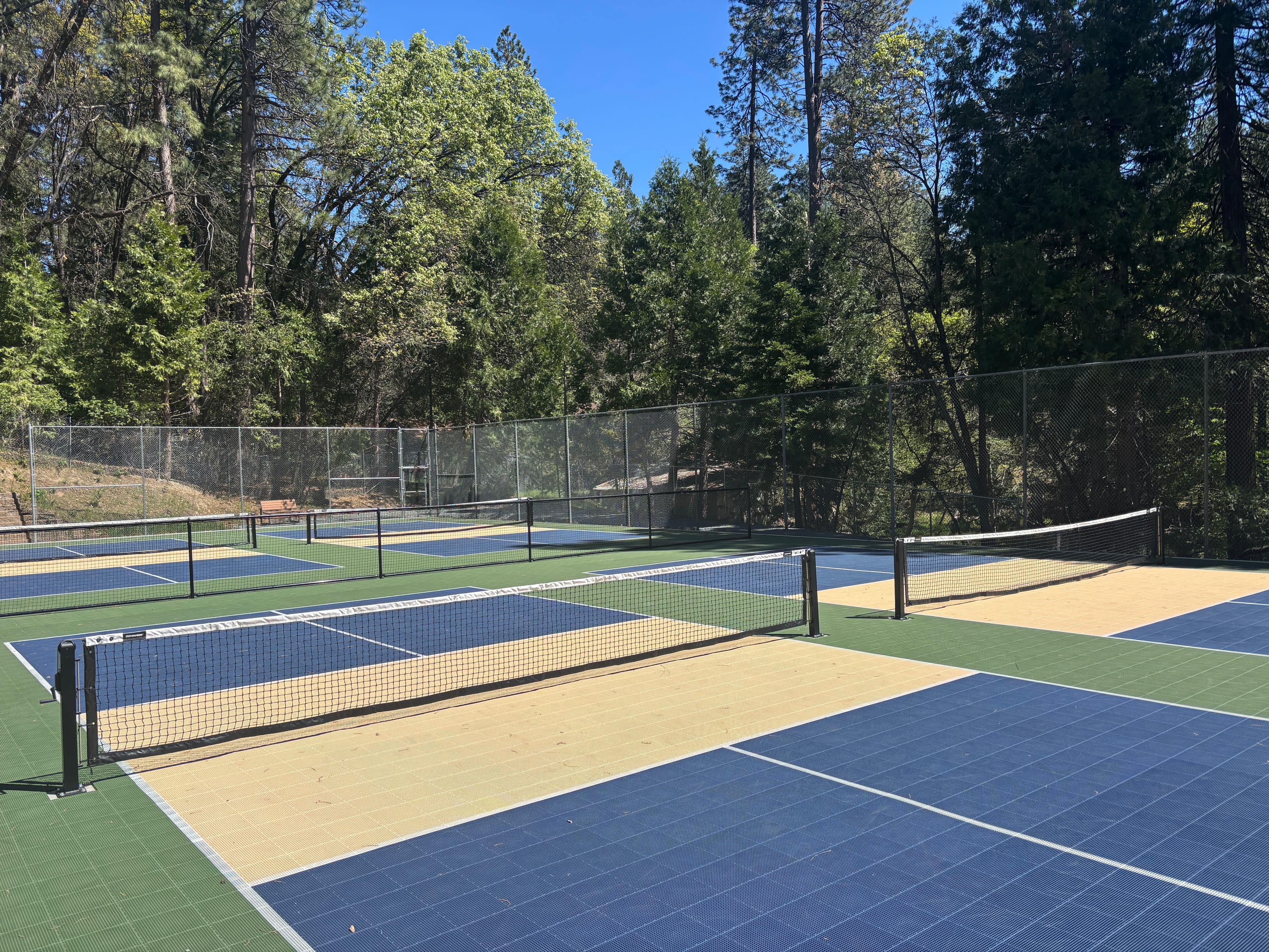 Twain Harte pickleball courts