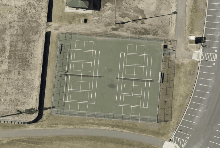 Canterbury Park pickleball courts