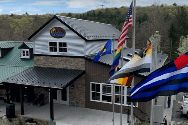 The Woods Camping Resort pickleball courts