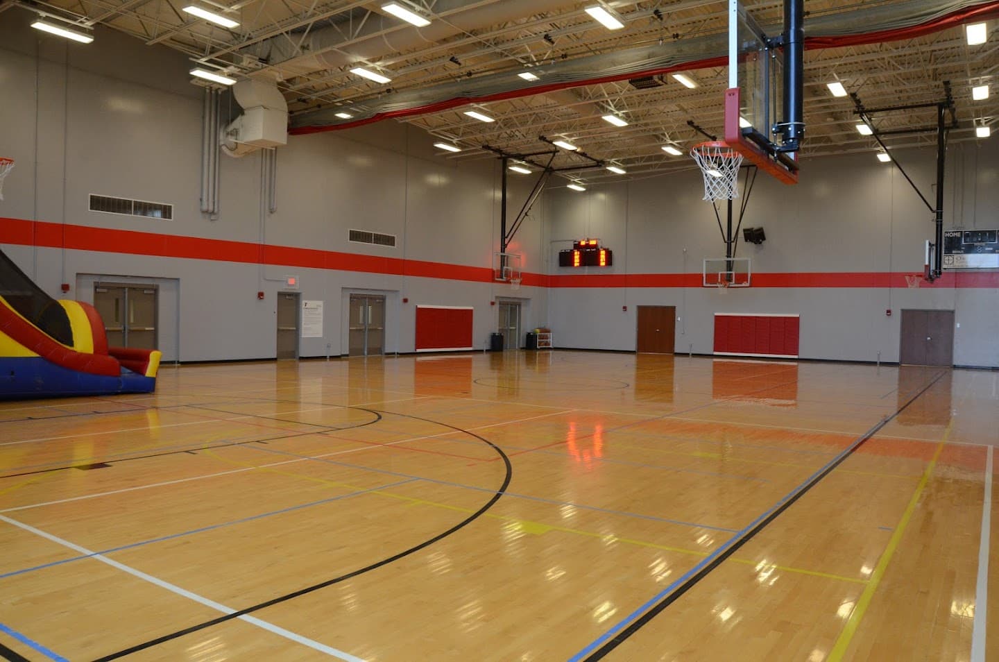 Gus And Flora Kerasotes YMCA pickleball courts