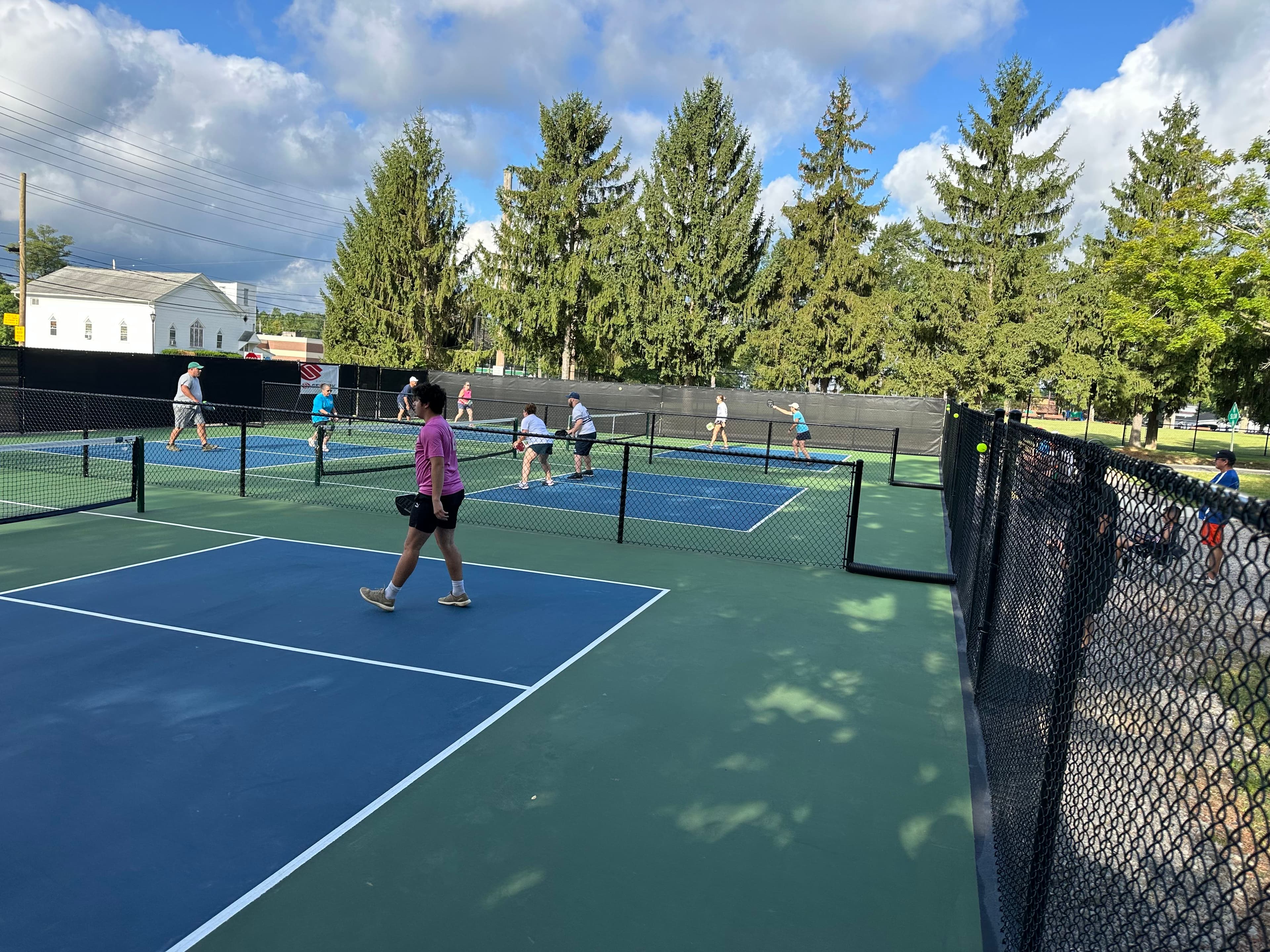 Parkside Park Pickleball pickleball courts