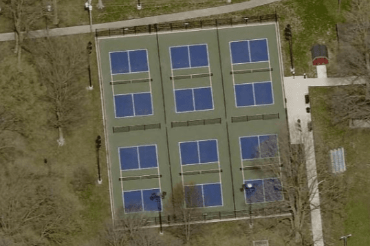 Cahn Grove Park pickleball courts