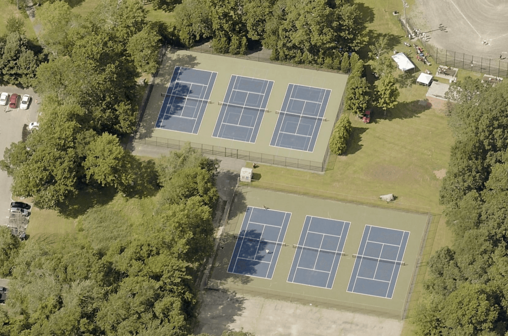 Buttonwood Park pickleball courts