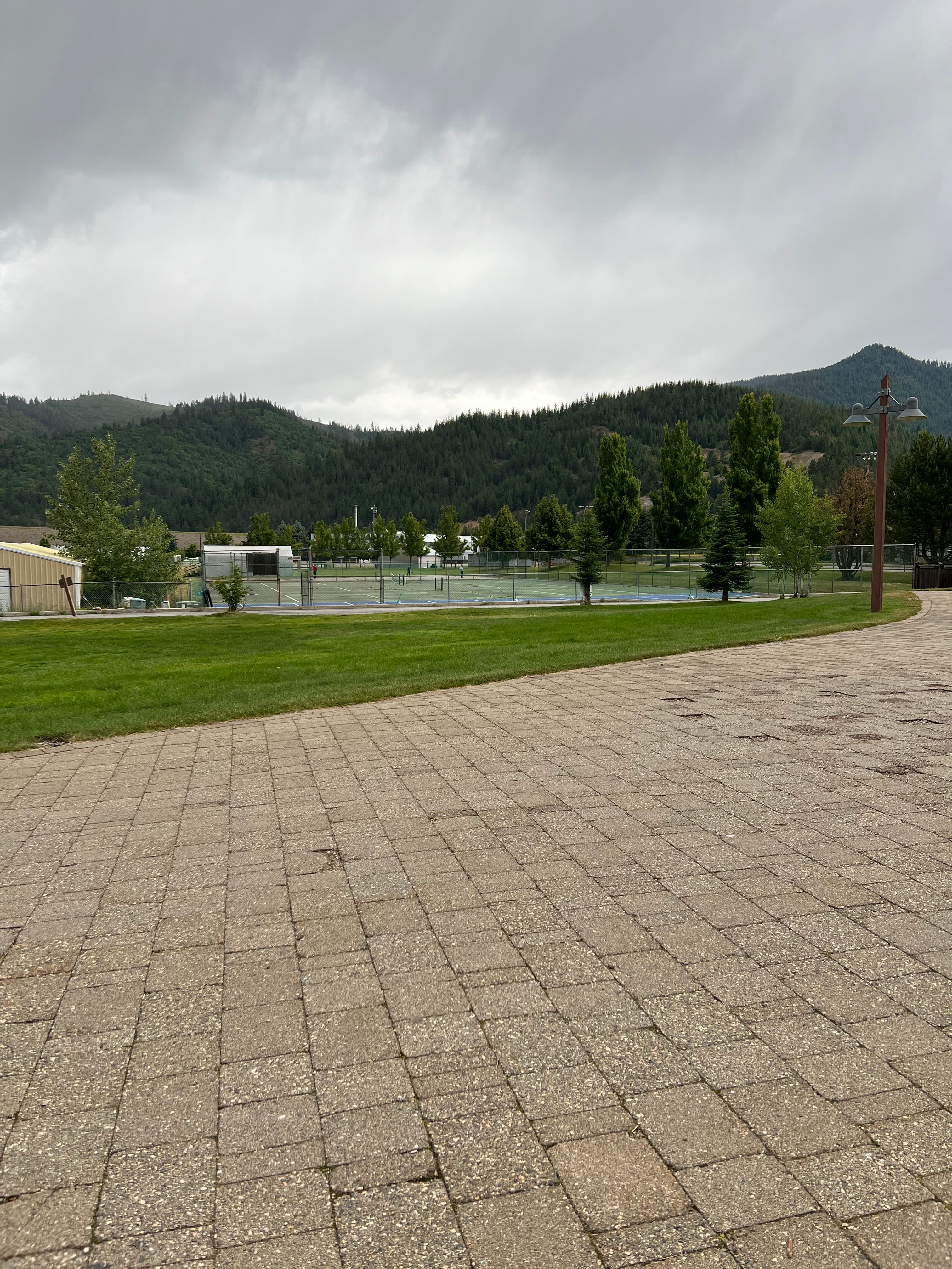 Kellogg Middle School pickleball courts