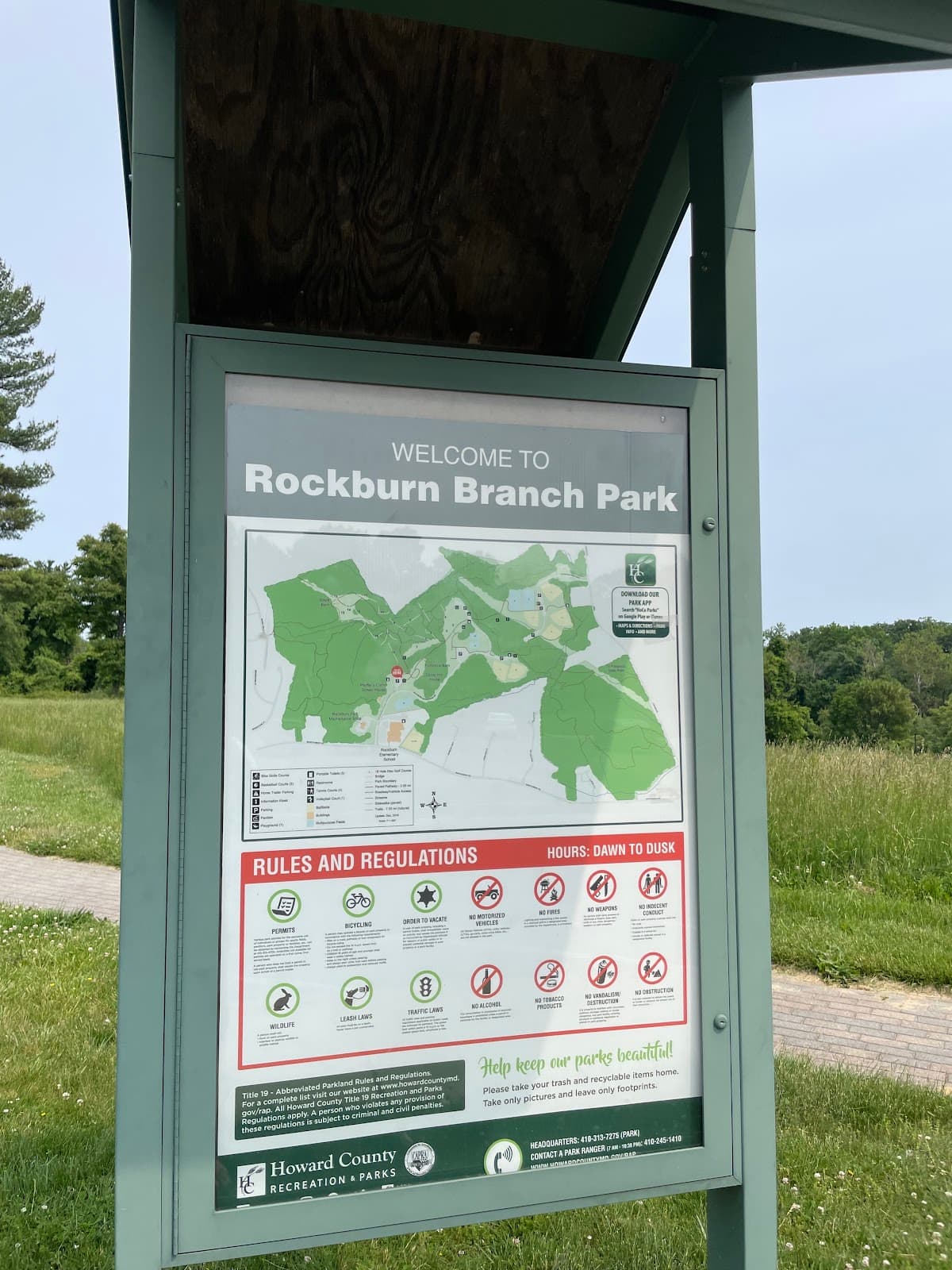 Rockburn Branch Park pickleball courts