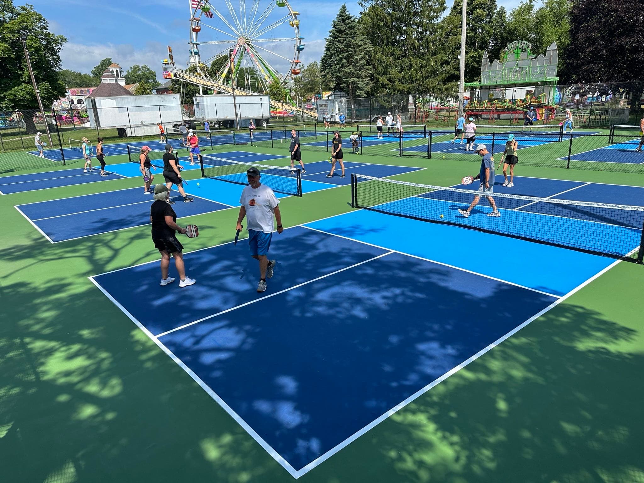 Bristol Town Commons Park pickleball courts