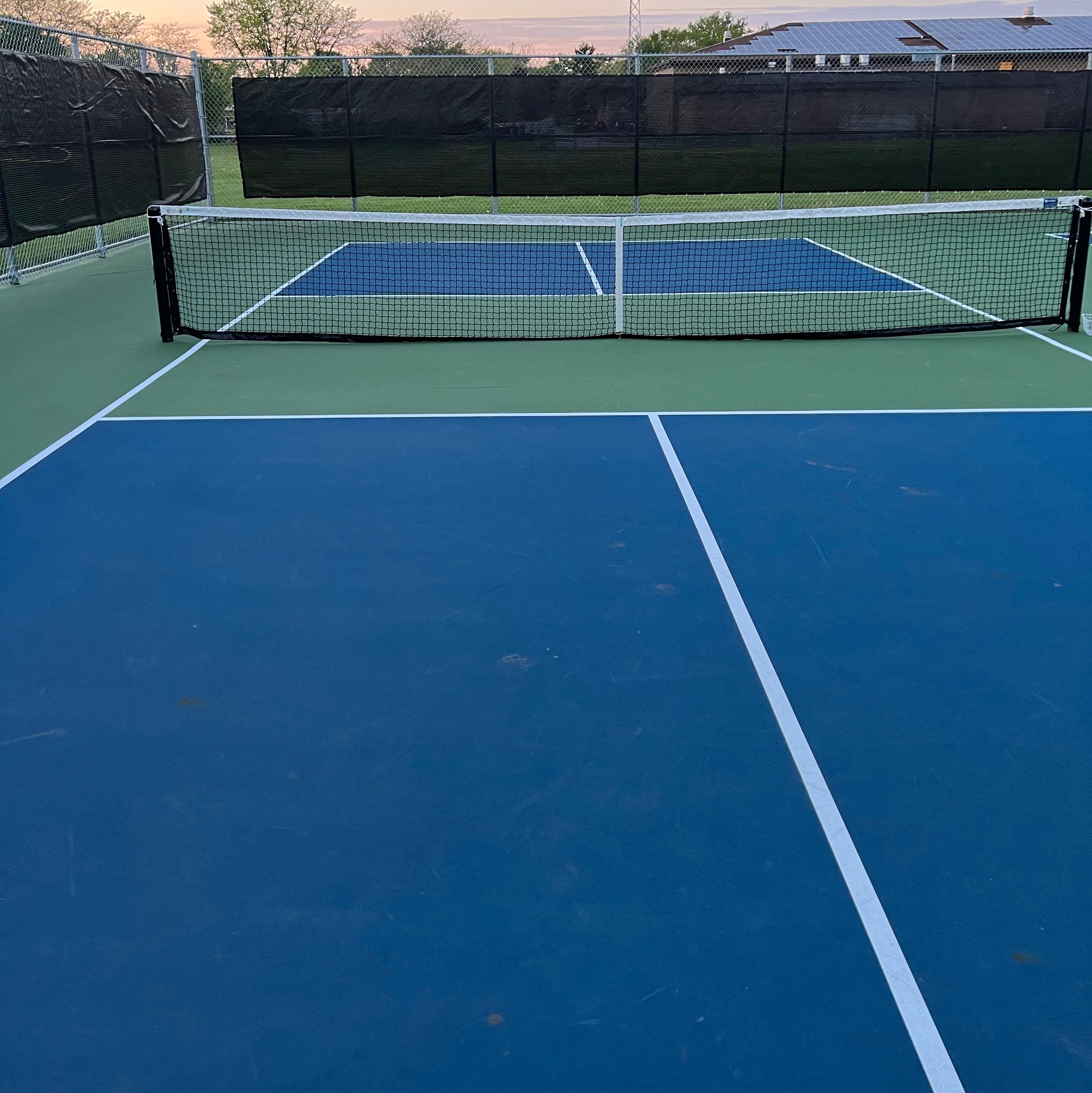 Central Park Courts pickleball courts
