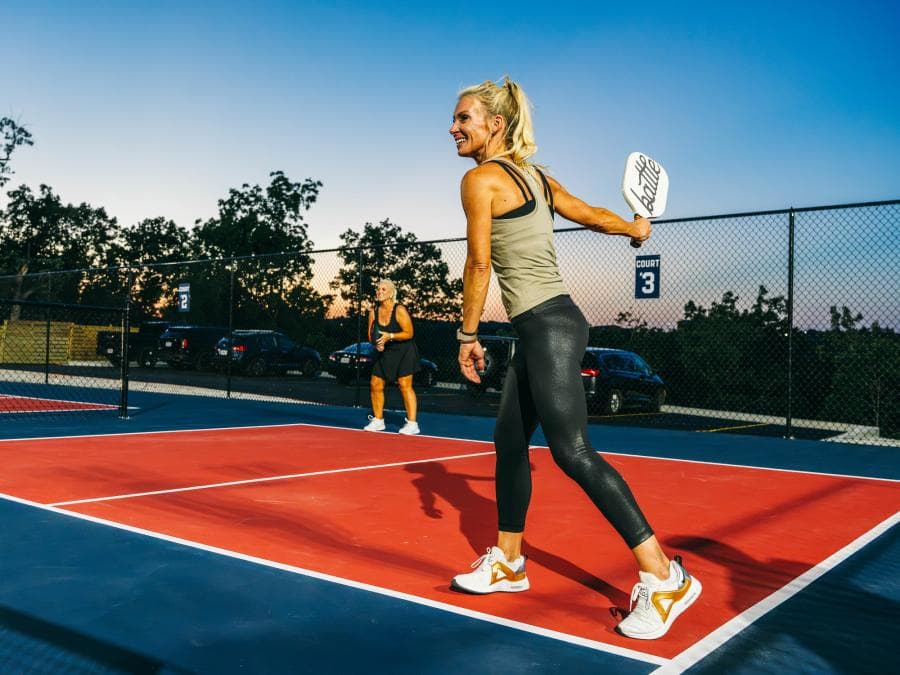 The Social Birdy pickleball courts