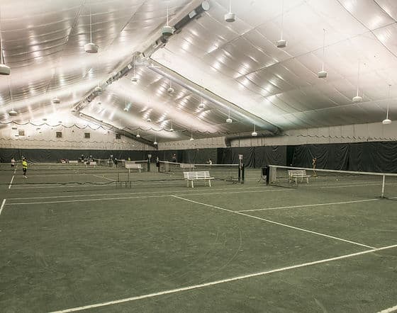East Hampton Indoor Tennis Club pickleball courts