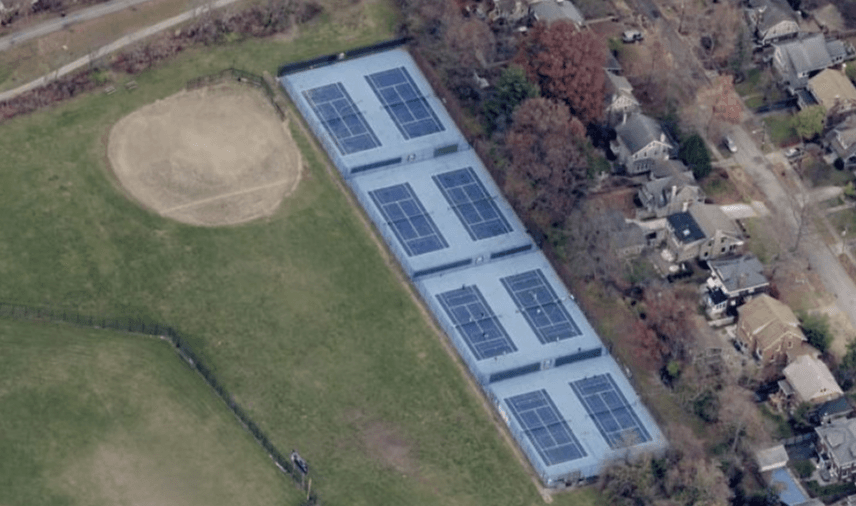 Withrow High School pickleball courts