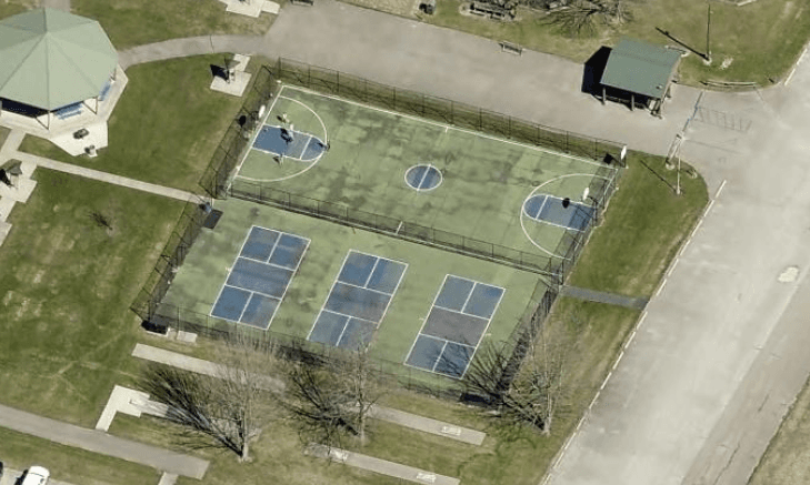 East China Township Park pickleball courts