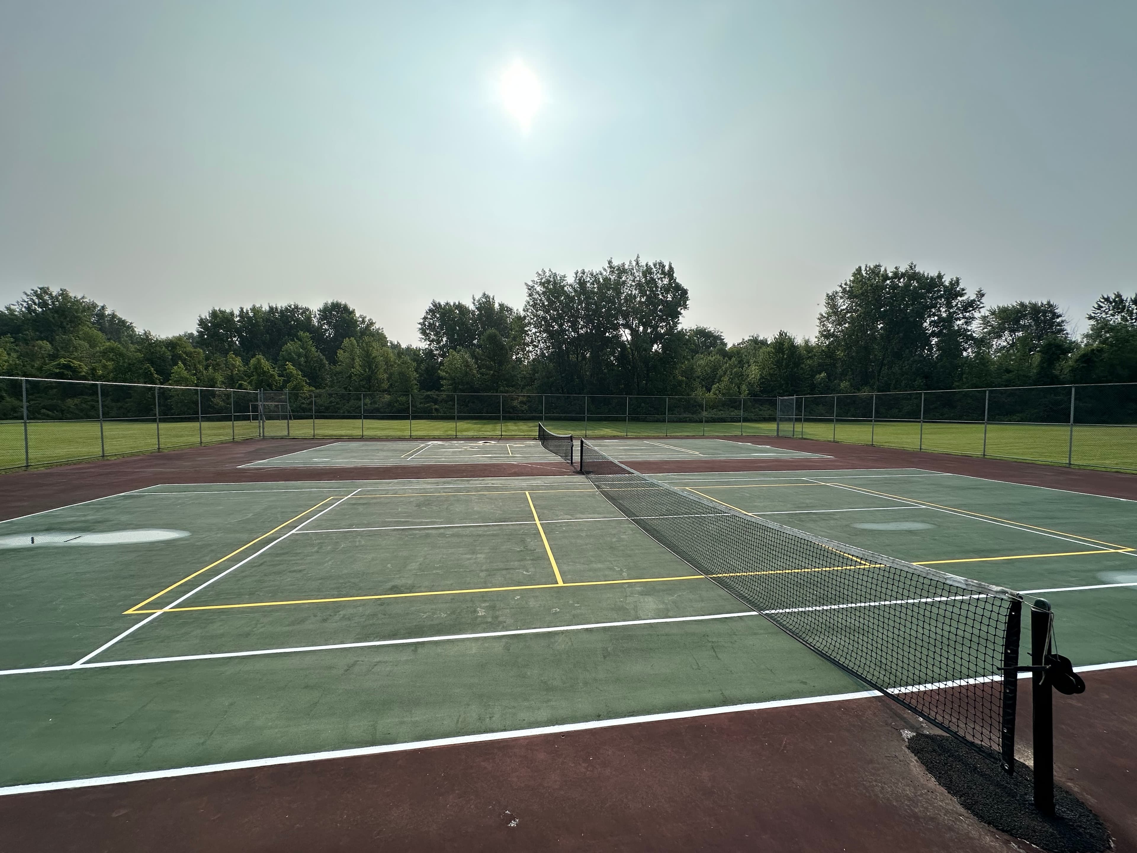 Kawkawlin Township Park pickleball courts