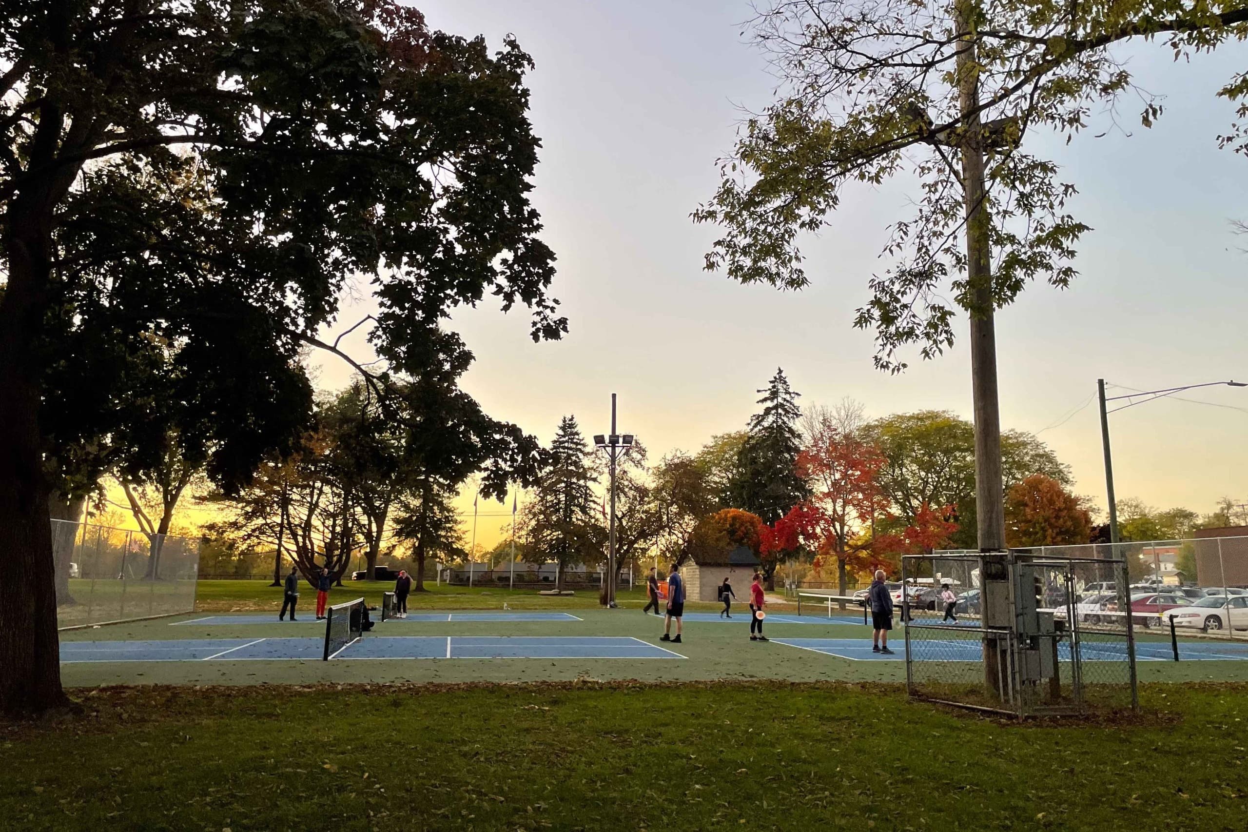 Wilson Park pickleball courts