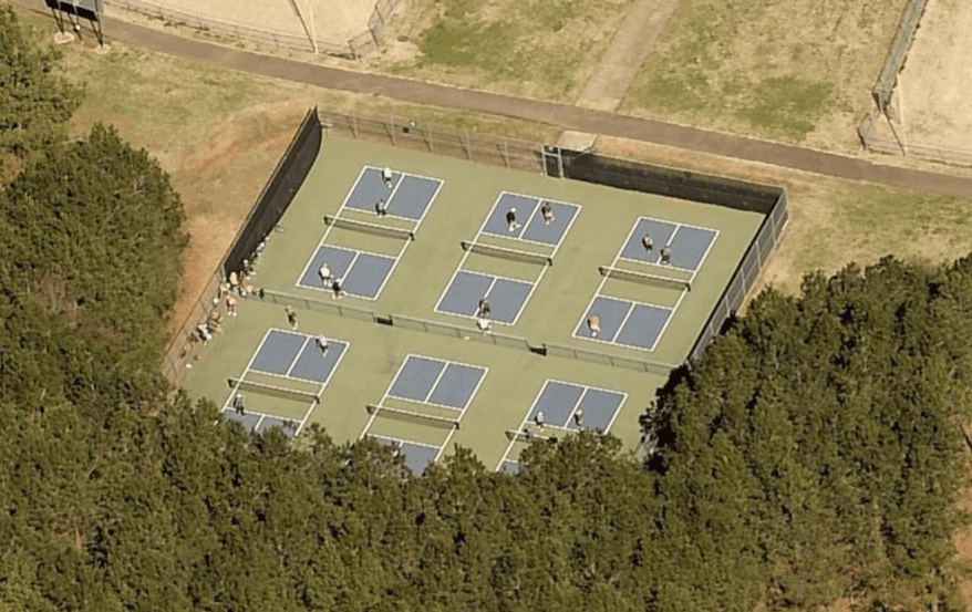Southeast Clarke Park pickleball courts