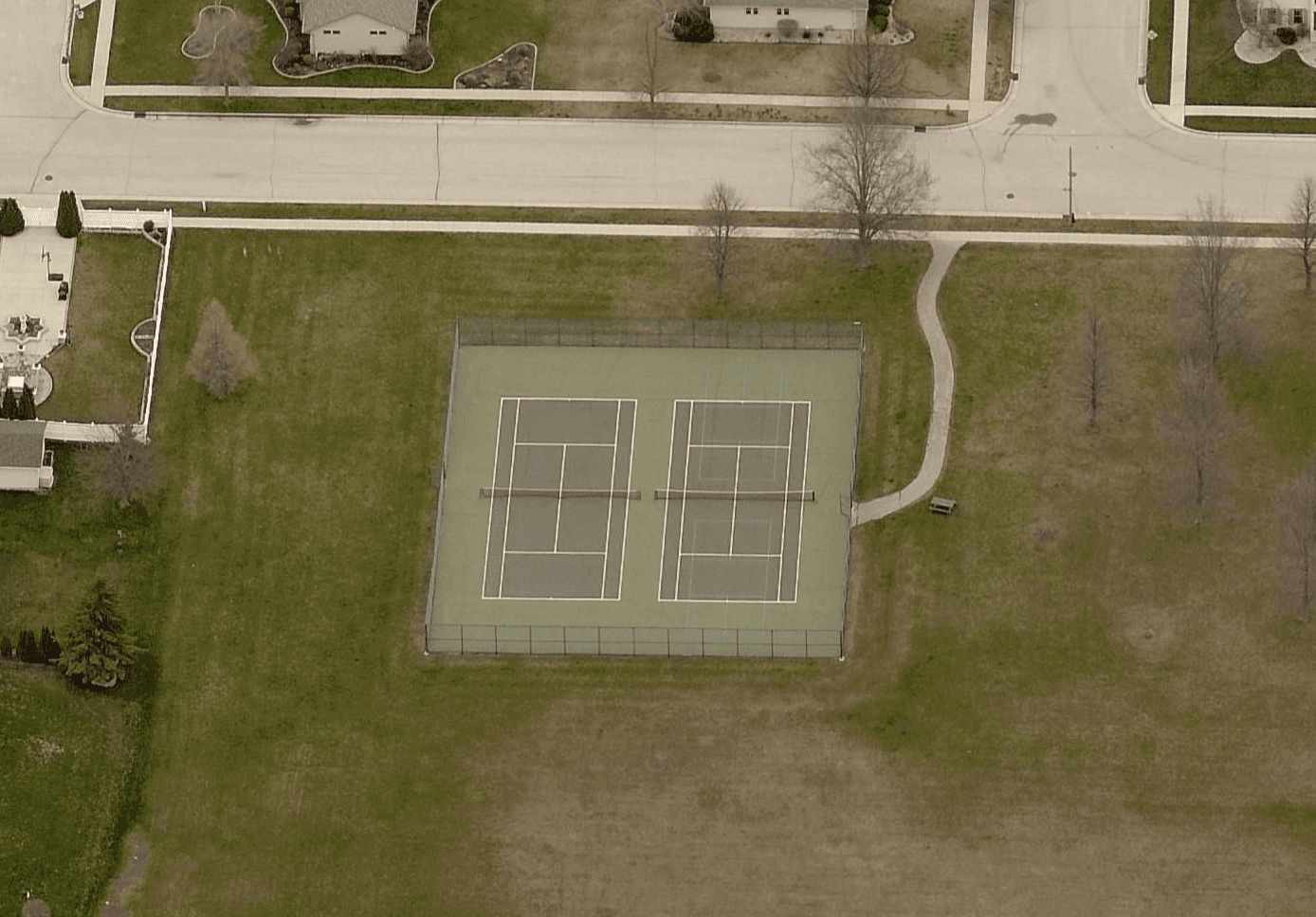Gangler Park pickleball courts